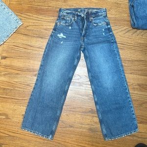 GAP kids low stride SLIM wide leg jeans